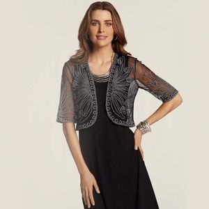 Chico's Tank Dress and Bolero-Style Cover Up